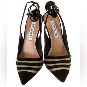 Aquazzura Mesh Slingbacks NEW
